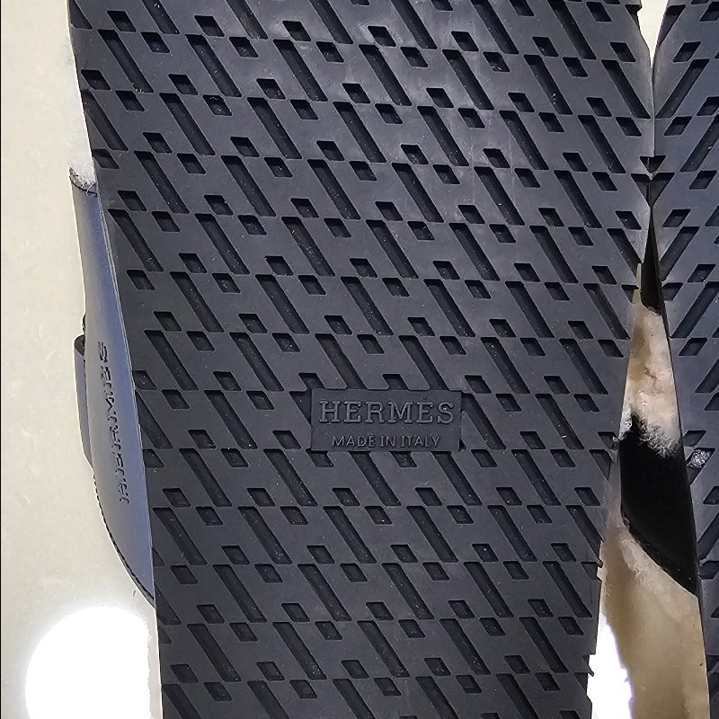 愛馬仕二舅毛毛托 EU37 黑色-18