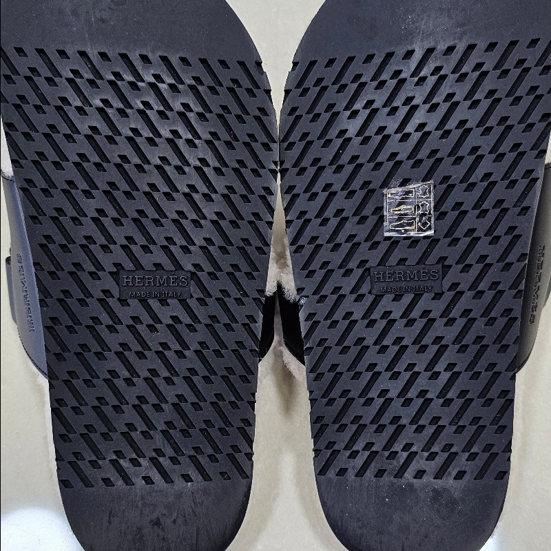 愛馬仕二舅毛毛托 EU37 黑色-27