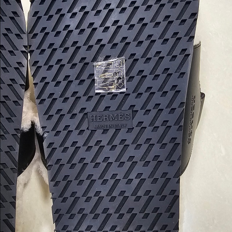 愛馬仕二舅毛毛托 EU37 黑色-29