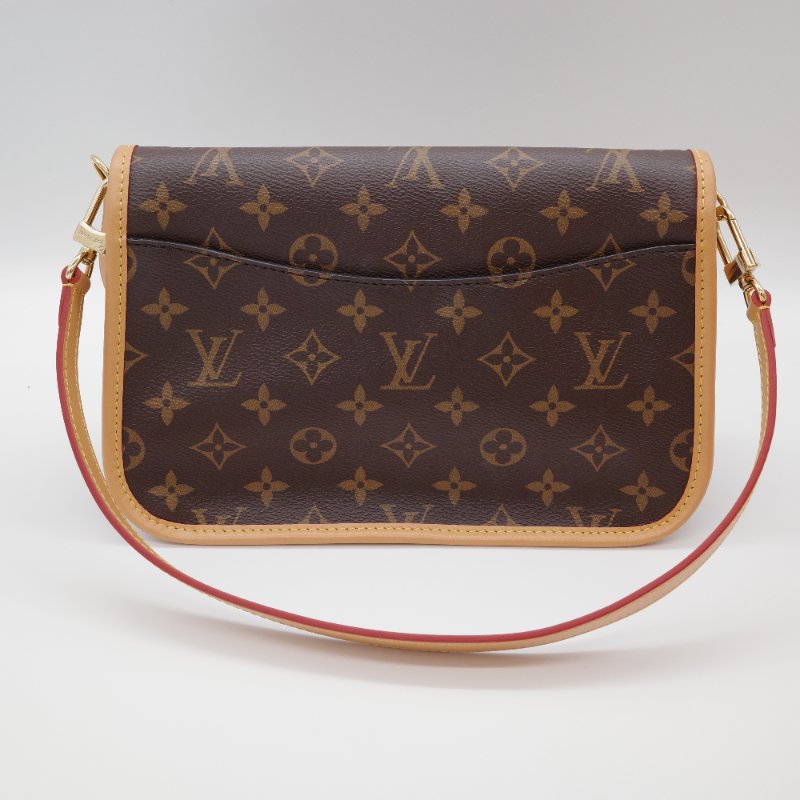Louis Vuitton 路易威登 Diane 老花 塗層帆布 手提包 肩背包 斜背包-4