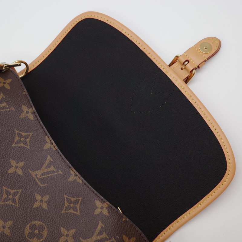 Louis Vuitton 路易威登 Diane 老花 塗層帆布 手提包 肩背包 斜背包-12