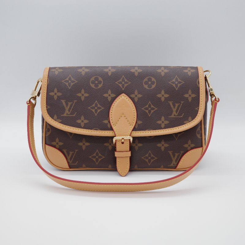 Louis Vuitton 路易威登 Diane 老花 塗層帆布 手提包 肩背包 斜背包-2