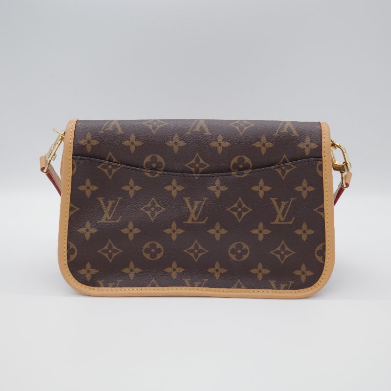 Louis Vuitton 路易威登 Diane 老花 塗層帆布 手提包 肩背包 斜背包-4