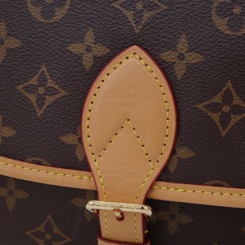 Louis Vuitton 路易威登 Diane 老花 塗層帆布 手提包 肩背包 斜背包-6