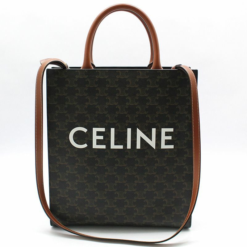 【包稅】CELINE Triomphe Vertical Cabas 小號單肩包-0