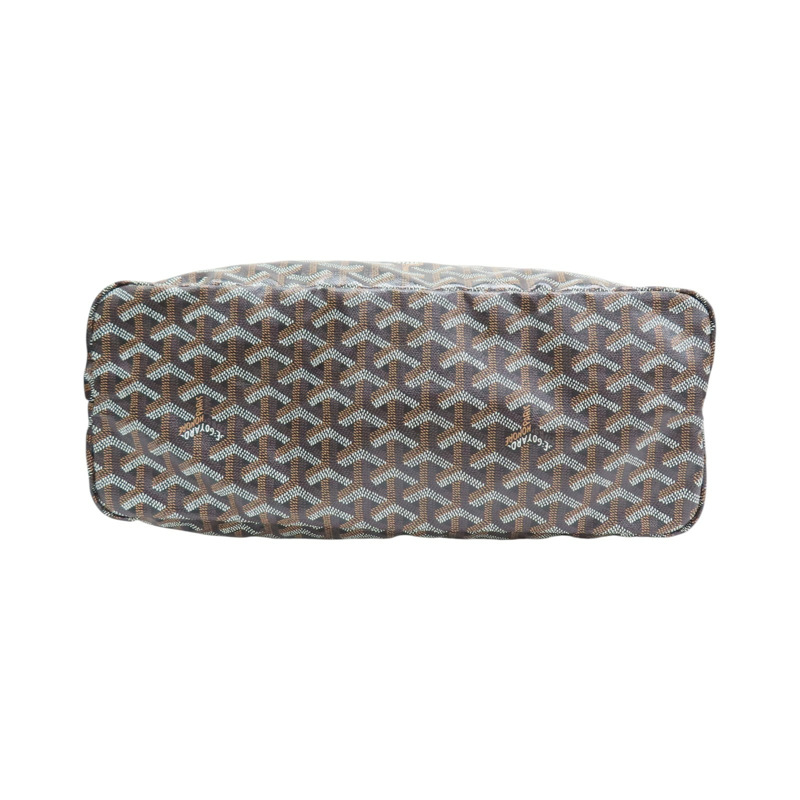 棕色 Goyardine帆布 Boheme Hobo 肩背包【GOYARD 高雅德】 BOHEMEPMLTY01CL03P-3