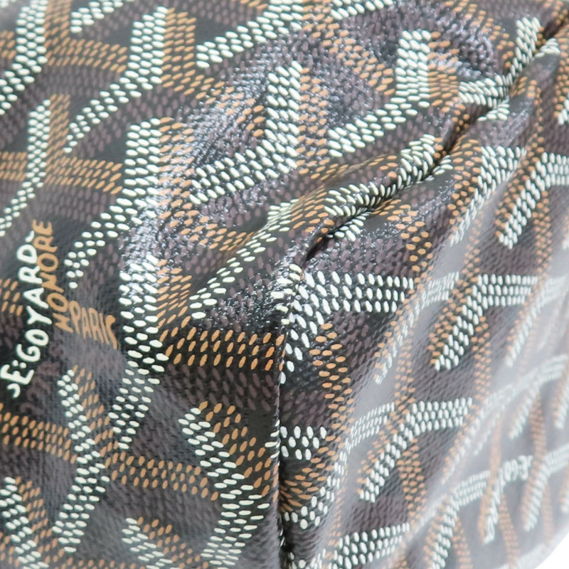 棕色 Goyardine帆布 Boheme Hobo 肩背包【GOYARD 高雅德】 BOHEMEPMLTY01CL03P-10