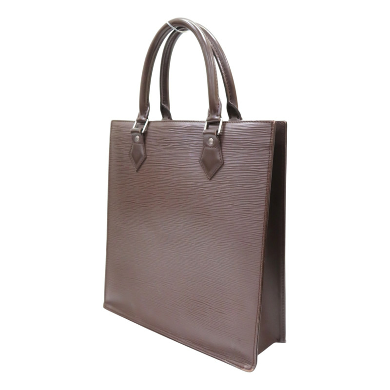 棕色 EPI牛皮 水波紋 Sac Plat PM 手提包【LOUIS VUITTON LV 路易威登】 M5274D-2