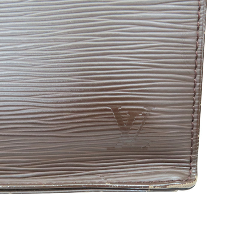 棕色 EPI牛皮 水波紋 Sac Plat PM 手提包【LOUIS VUITTON LV 路易威登】 M5274D-7