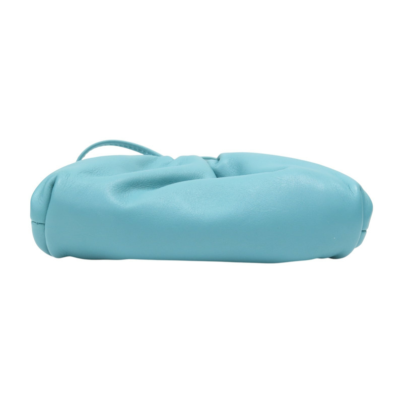 藍色羊皮 Mini Pouch 雲朵小包 肩背包【BOTTEGA VENETA BV 寶緹嘉】-3