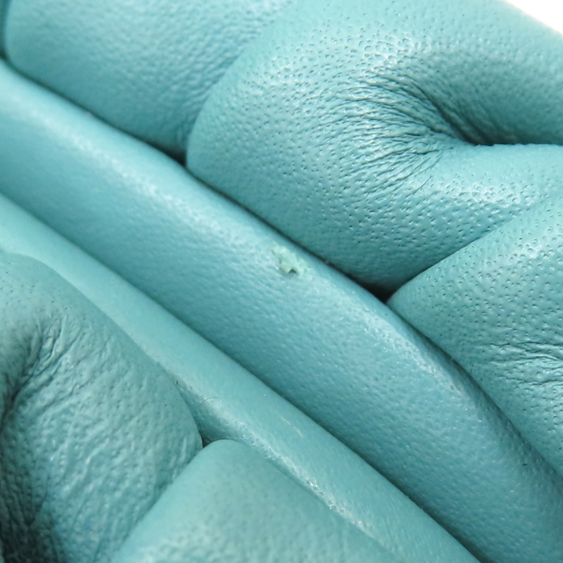 藍色羊皮 Mini Pouch 雲朵小包 肩背包【BOTTEGA VENETA BV 寶緹嘉】-13