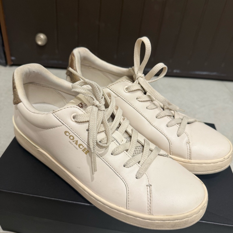 Coach 小白鞋 運動鞋 24.5 8號 38.5-2