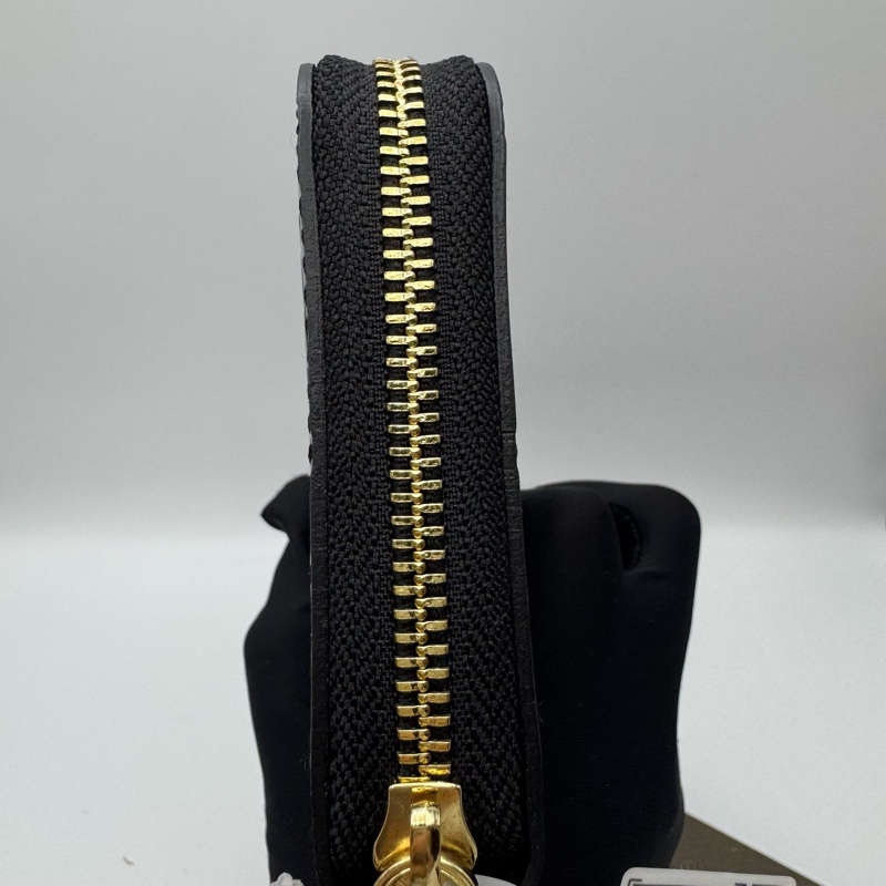 LV 黑色 光面牛皮長銀包，可以放下手機-13