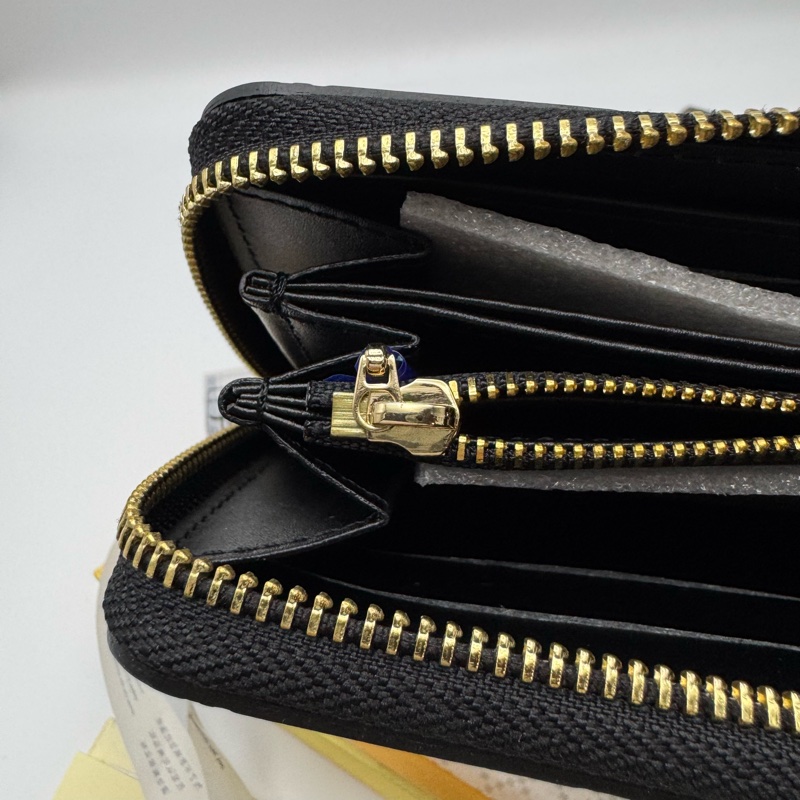 LV 黑色 光面牛皮長銀包，可以放下手機-15