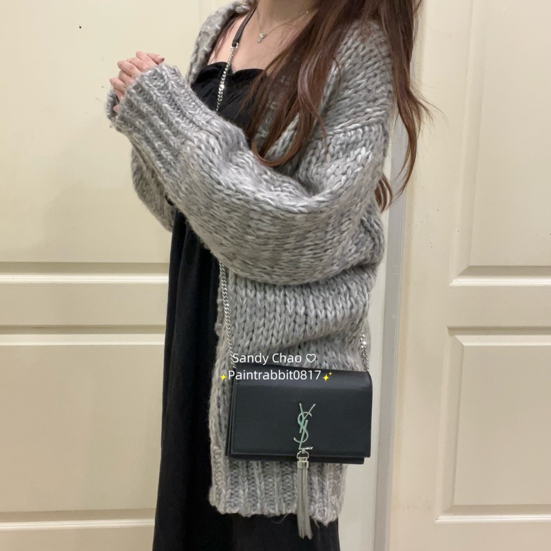 ෆ YSL KATE WOC流蘇包 小號-0