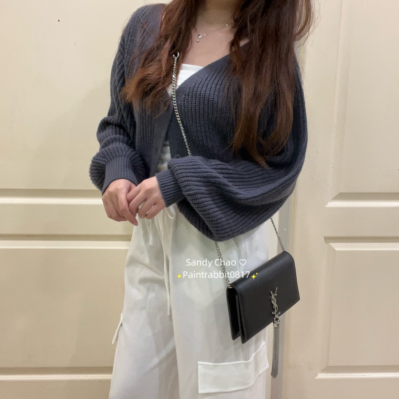 ෆ YSL KATE WOC流蘇包 小號-1