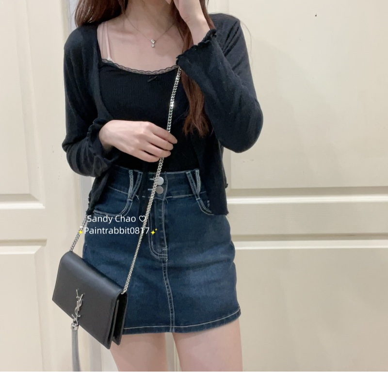 ෆ YSL KATE WOC流蘇包 小號-3