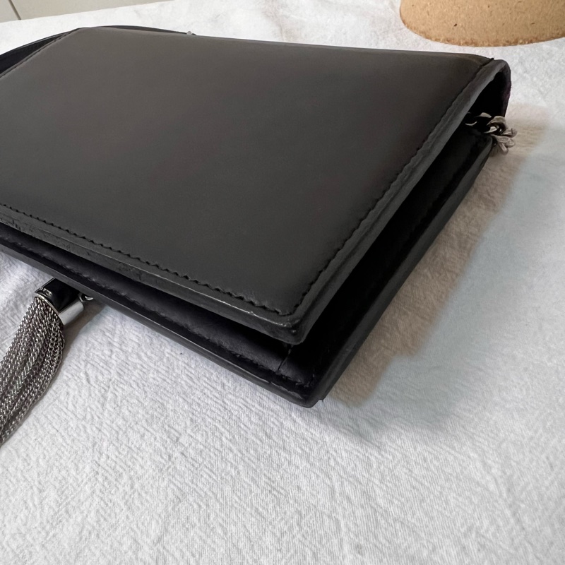 ෆ YSL KATE WOC流蘇包 小號-11