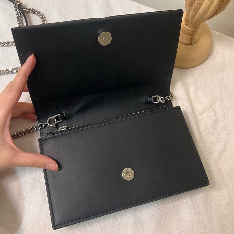 ෆ YSL KATE WOC流蘇包 小號-13