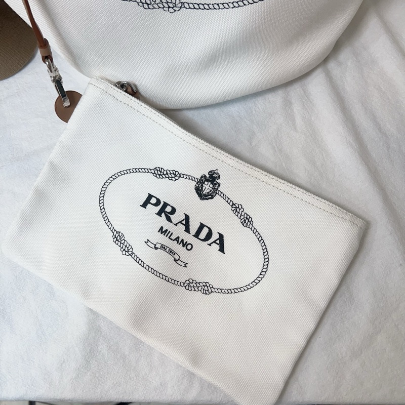 ෆ Prada 子母菜籃子包-6