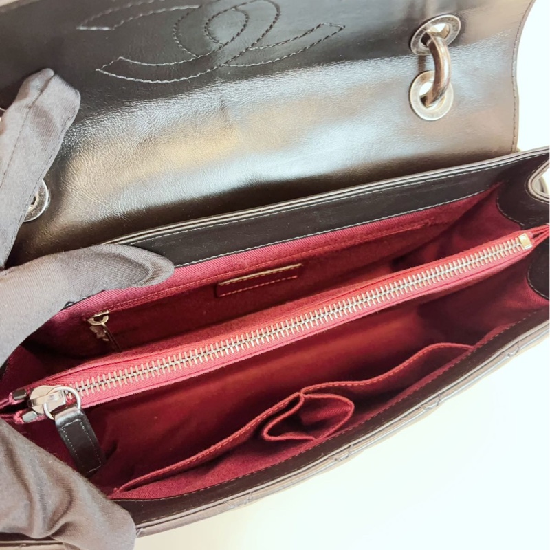 Chanel Flap Bag 孟買盒子郵差包-8