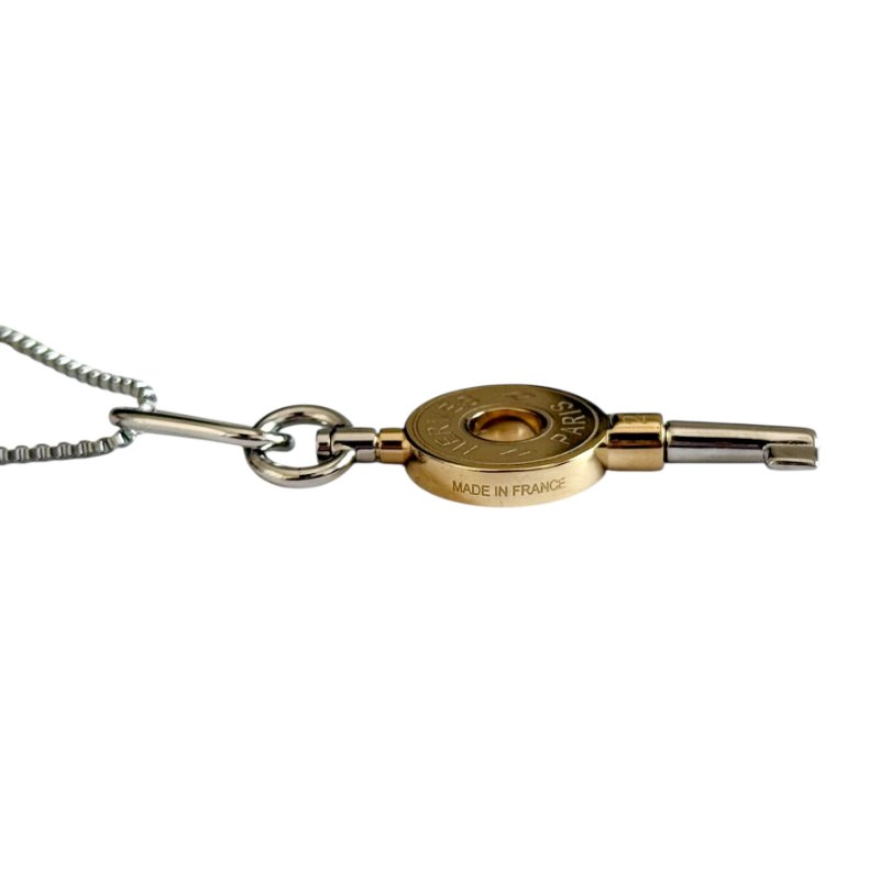 HERMES *送無品牌頸鏈* Curiosite Key Charm 鎖匙 吊咀-5