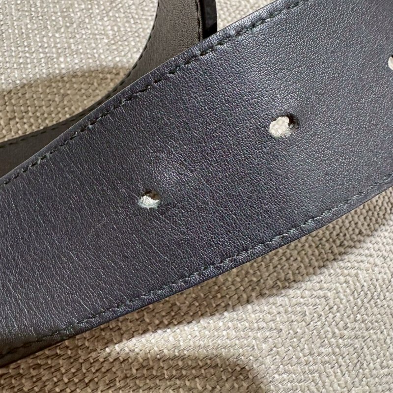 GUCCI 經典雙G皮帶-6