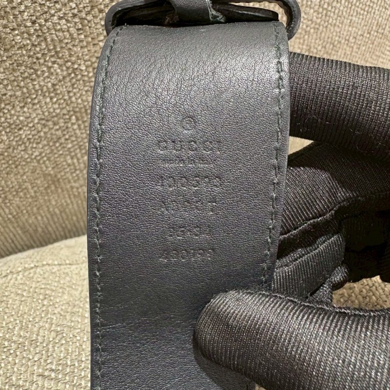 GUCCI 經典雙G皮帶-10
