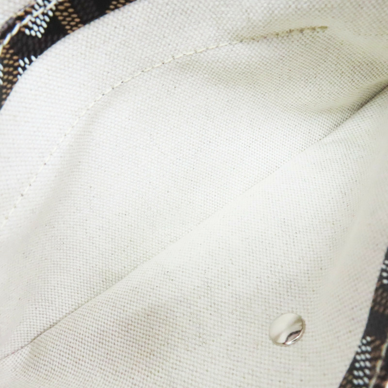 棕色 Goyardine帆布 Saint Louis PM 托特包【GOYARD 高雅德】-4