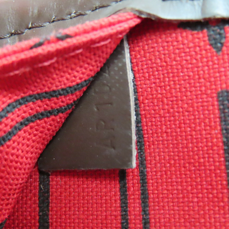 棕色 棋盤格帆布 Neverfull MM 托特包【LOUIS VUITTON LV 路易威登】 N51105-7