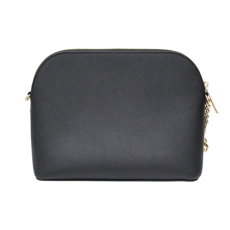 黑色牛皮 Jet Set Travel Dome 肩背包 35F1GTVC6T【MICHAEL KORS 麥可寇斯】 35F1GTVC6T-1