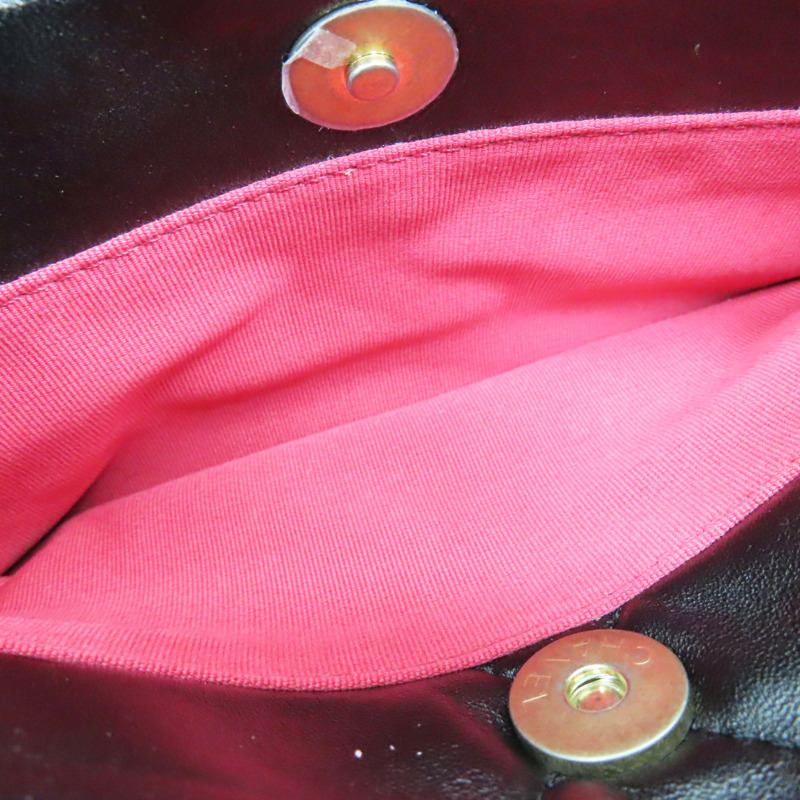 黑色 羊皮 19 鏈帶肩背包【CHANEL 香奈兒】 AS1160-6