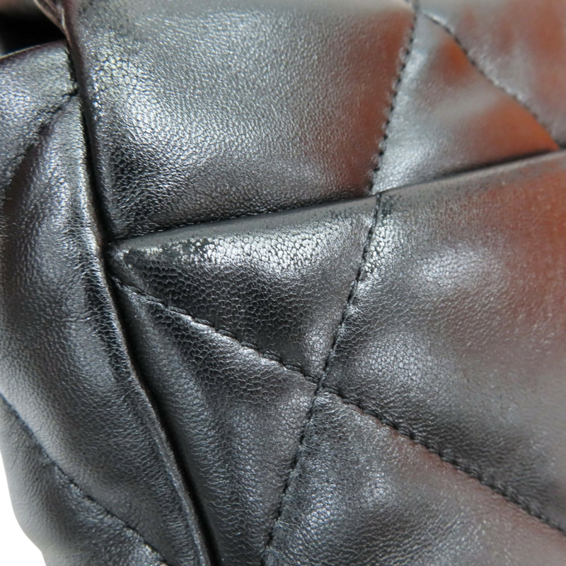 黑色 羊皮 19 鏈帶肩背包【CHANEL 香奈兒】 AS1160-13