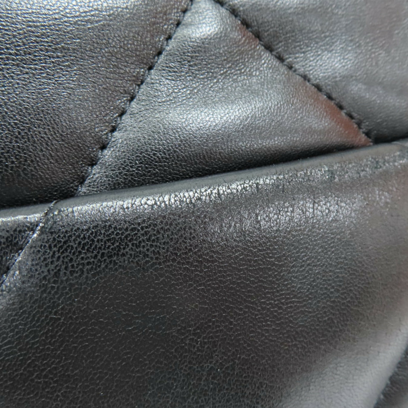 黑色 羊皮 19 鏈帶肩背包【CHANEL 香奈兒】 AS1160-14
