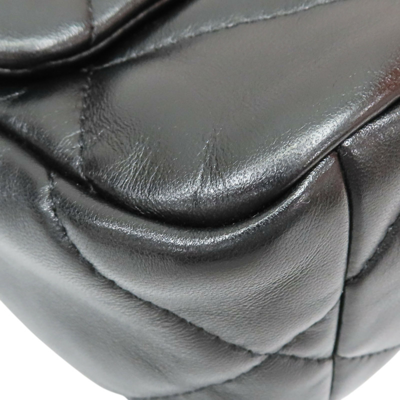 黑色 羊皮 19 鏈帶肩背包【CHANEL 香奈兒】 AS1160-15