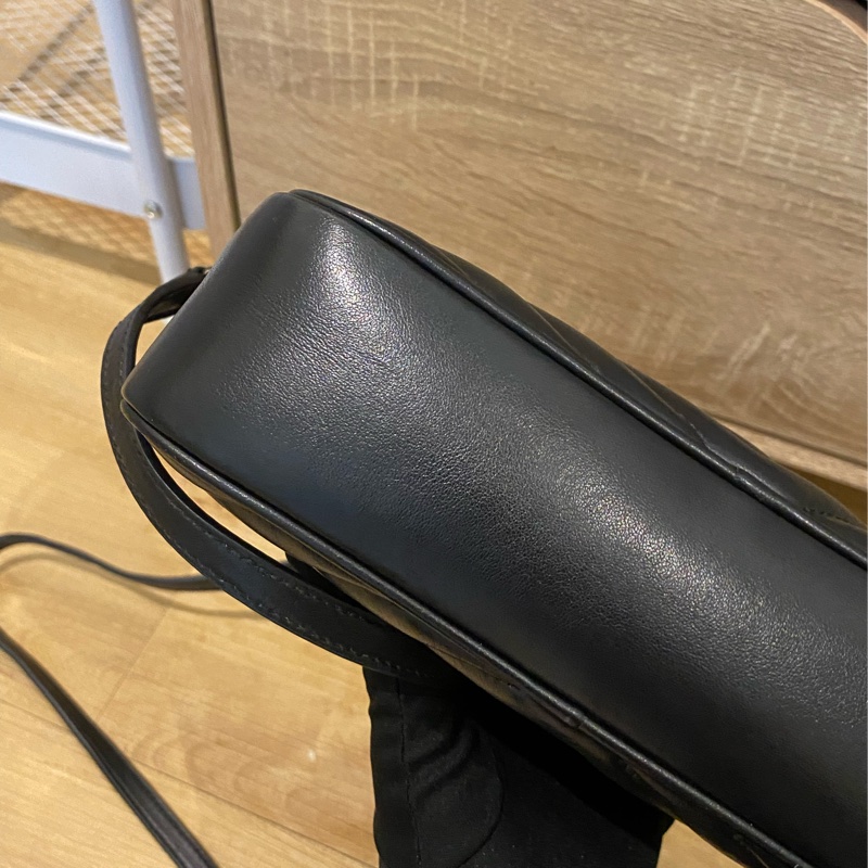 ysl 流蘇黑銀相機包/近新商品-9