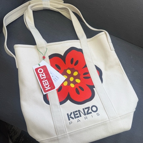 Kenzo 肩背包 米白色