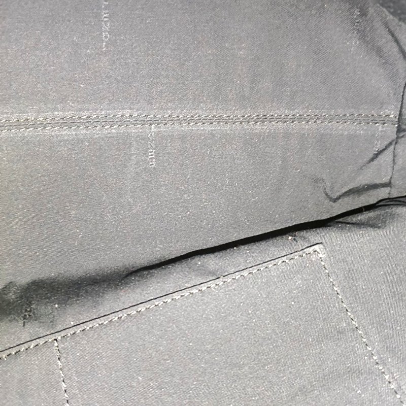 FENDI Monster中號黑色牛皮拼貼手提包-13