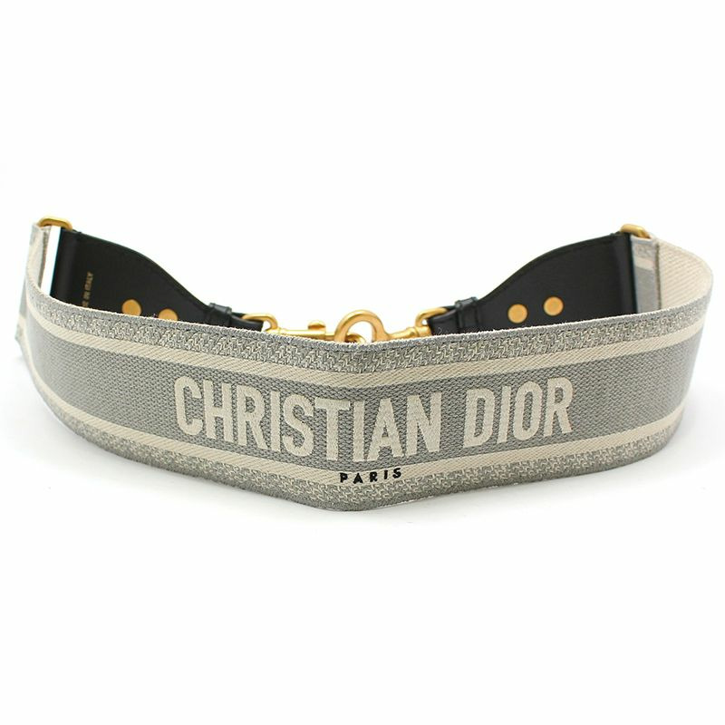 【包稅】DIOR 刺繡Logo肩帶-0