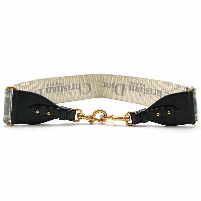 【包稅】DIOR 刺繡Logo肩帶-1