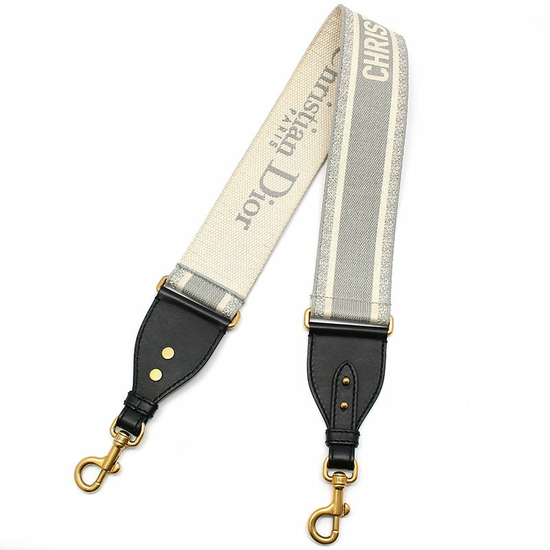 【包稅】DIOR 刺繡Logo肩帶-3