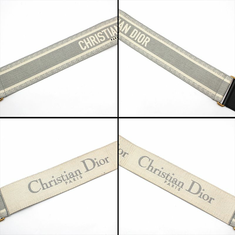 【包稅】DIOR 刺繡Logo肩帶-7