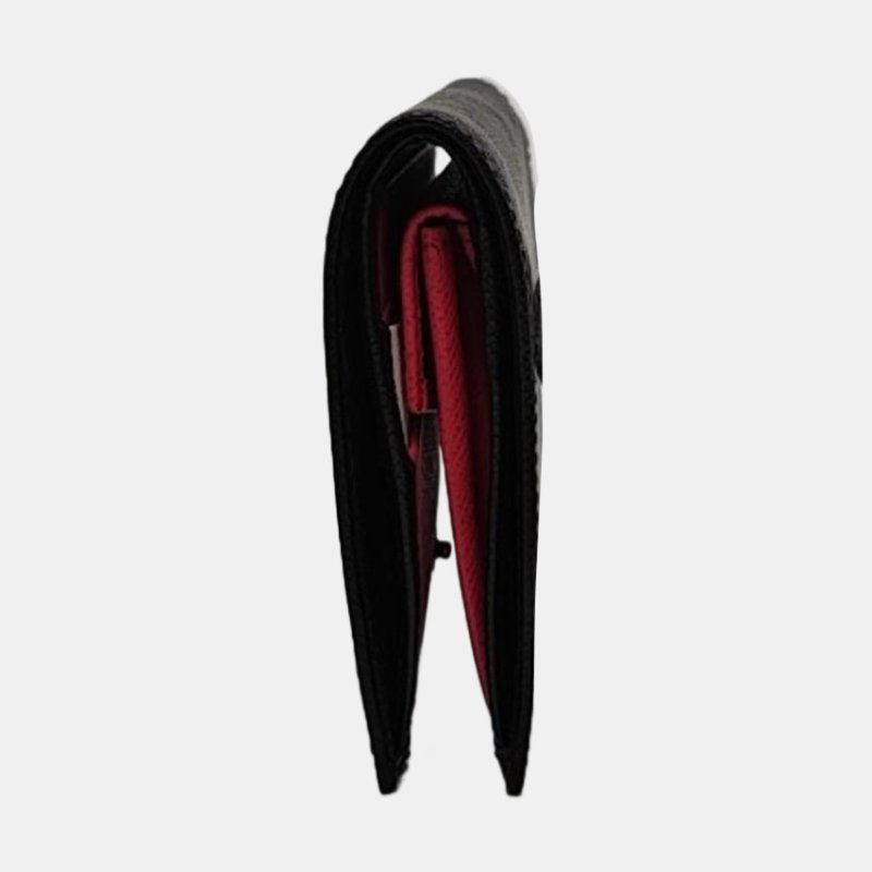 PRADA小號黑色牛皮錢包 9.8新-2