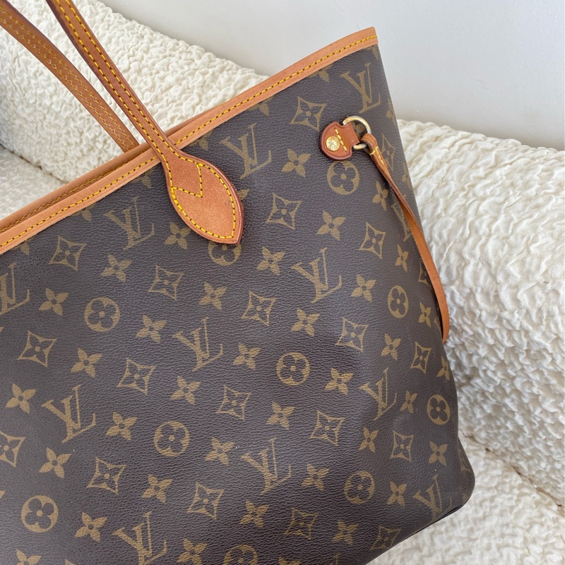 Lv Neverfull MM購物肩背包-4