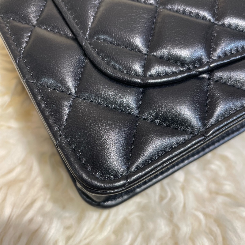 Chanel Wallet On Chain 晶片搪瓷調節扣-4