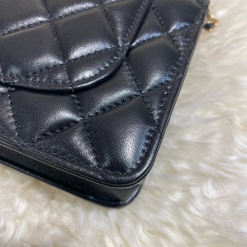 Chanel Wallet On Chain 晶片搪瓷調節扣-5