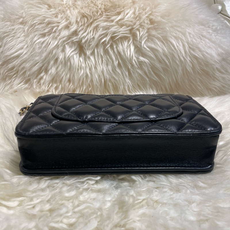 Chanel Wallet On Chain 晶片搪瓷調節扣-6