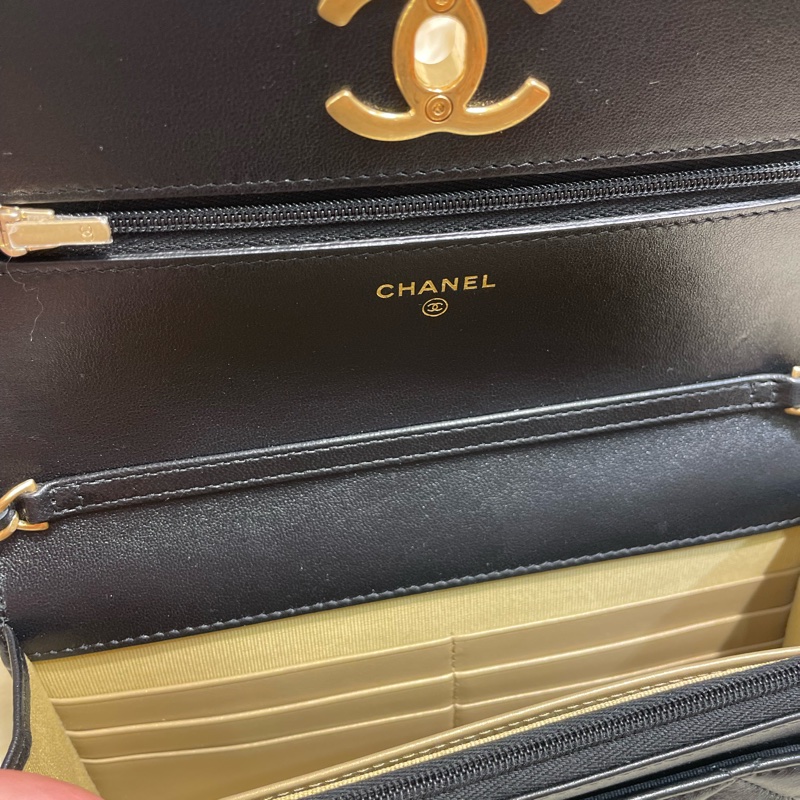 Chanel Wallet On Chain 晶片搪瓷調節扣-8