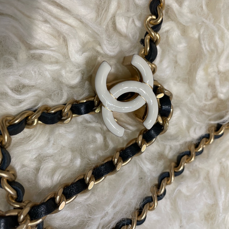 Chanel Wallet On Chain 晶片搪瓷調節扣-11