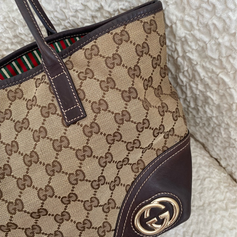 gucci 老花肩背包-2